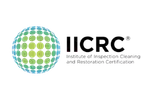 International zertifizierter Experte für Wasserschadensanierung und Trocknung (IICRC).